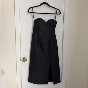 Black Dress with Big Bow